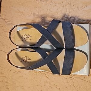 Lifestride Navy Wedge Size 11